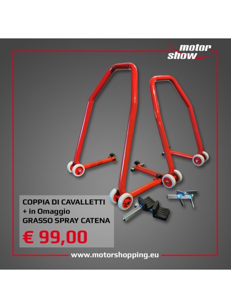 COPPIA CAVALLETTI ALZAMOTO