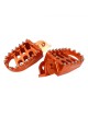 Pedane Bike it MX Forged Wide Platform KTM Arancio