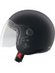 CASCO JET CABERG FREERIDE BLACK MATT IN FIBRA