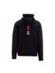 FELPA CON CAPPUCCIO E ZIP YAMAHA REVS