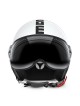 CASCO MOMO DESIGN CLS WHITE GLOSSY/BLACK