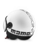 CASCO MOMO DESIGN CLS WHITE GLOSSY/BLACK