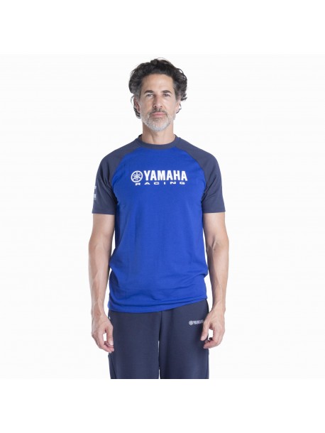 T-SHIRT YAMAHA PADDOCK BLUE DA UOMO