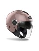 CASCO JET AIROH HELIOS METALLIC ROSE