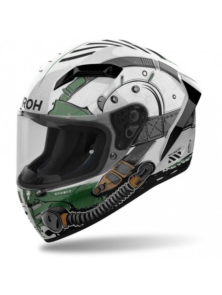 CASCO INTEGRALE AIROH CONNOR ALLIGATOR GLOSS